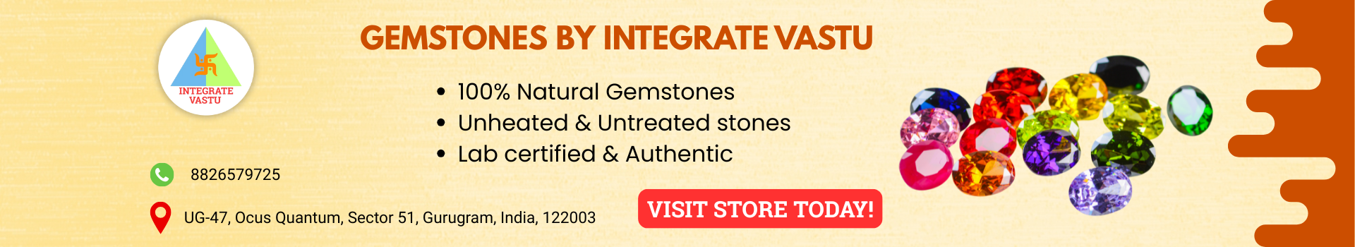 Authentic Genuine gemstones